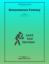 Greensleeves Fantasy SATTB or SAATB Saxophone Quintet P.O.D. cover